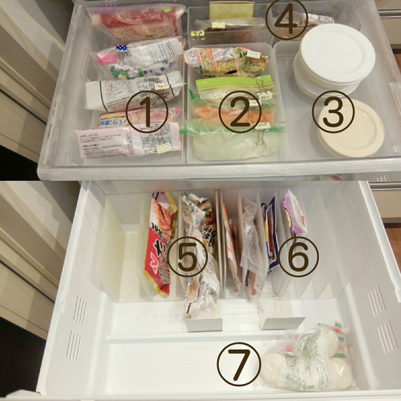 冷凍庫は 立てて収納 使いやすいオススメの分類は Makelife ゆとり時間で しあわせプラス Powered By ライブドアブログ