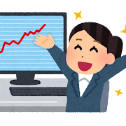 kabu_chart_woman_happy