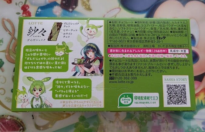 ずんだもんがいるお菓子 : アラフォーオタクのぼっちブログ