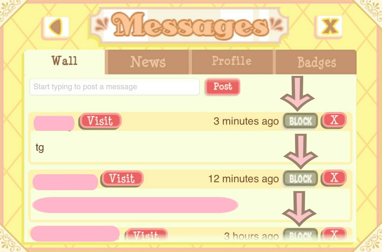 Bakery Story 説明書 メインメニュー 設定 Bakery Story ちょこちょこプレイ