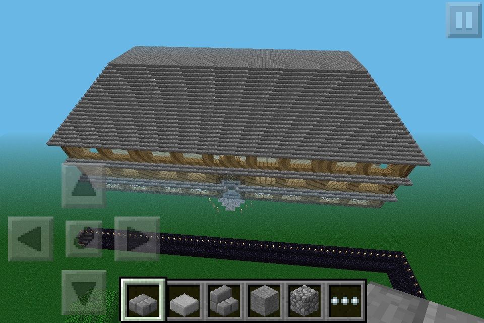 マインクラフト目標 出来事 7 壁と屋根完成 チョコピットンのどー マインクラフト目標 出来事 7 壁と屋根完成 チョコピットンのどー