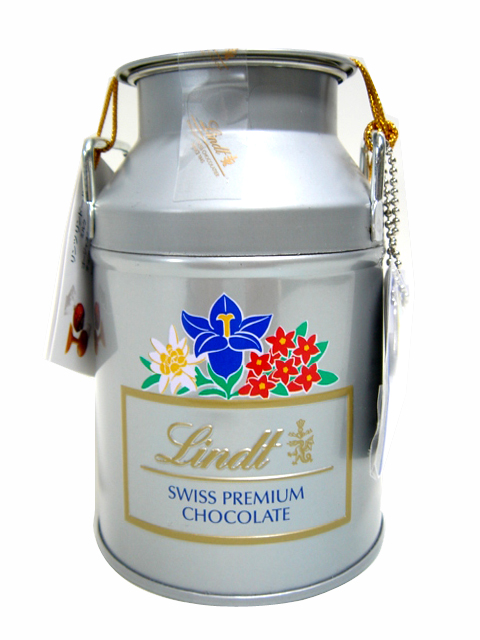 リンドール ミルク缶シルバー （リンツ） : チョコライフ