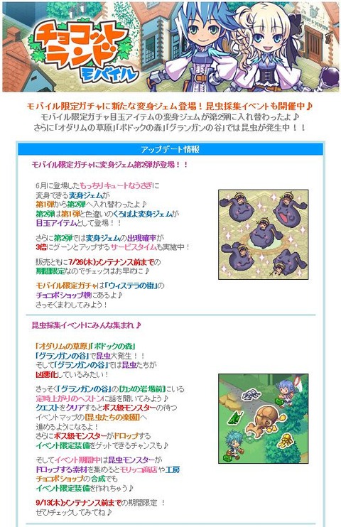 チョコットバイブル 装備 チョコットバイブル 装備