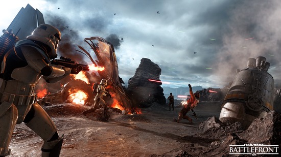 スターウォーズの最新作『Star Wars: Battlefront』のプレイ動画がかなりすごい！！（動画あり）