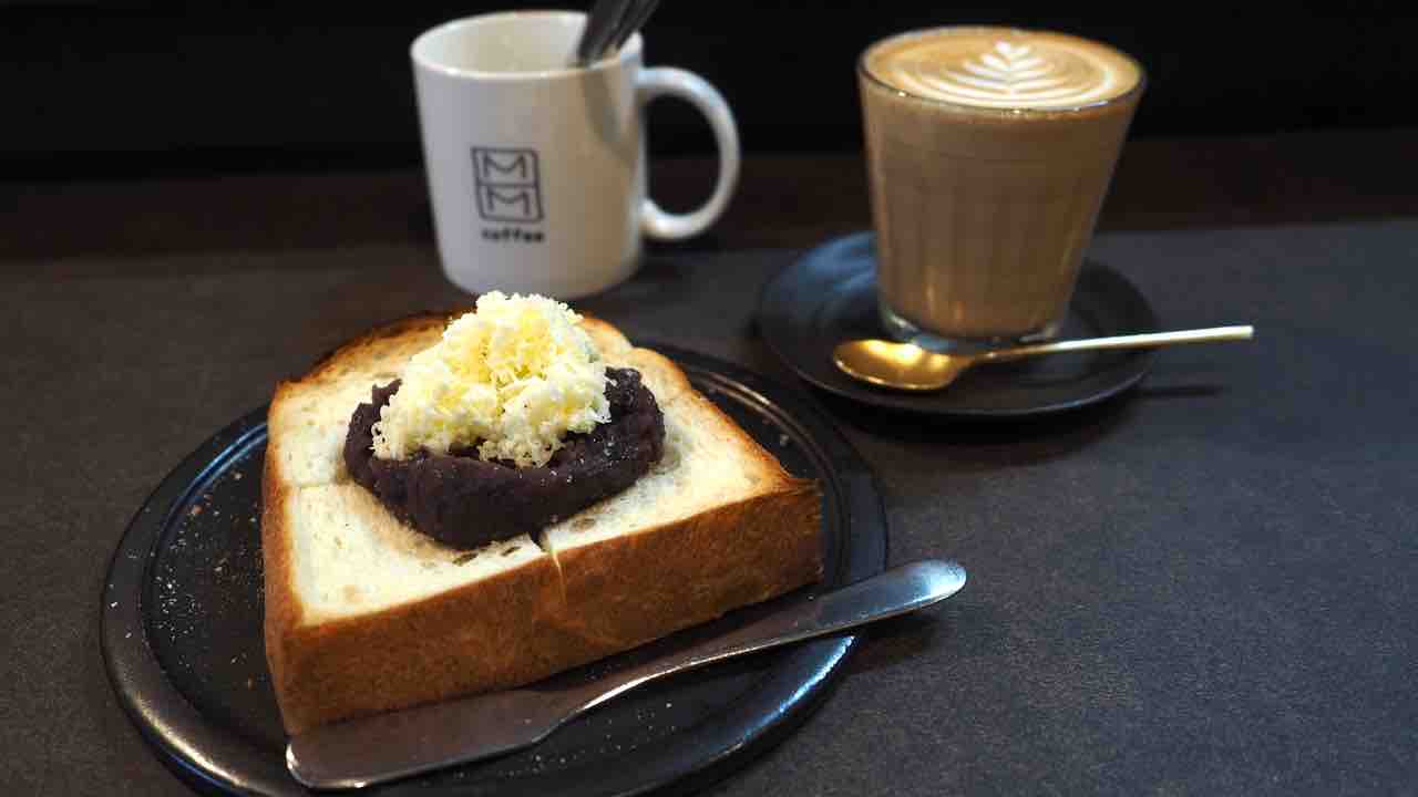 喫茶店 Mm Coffeeの あんバタートースト 京都のチョイ悪主婦日記