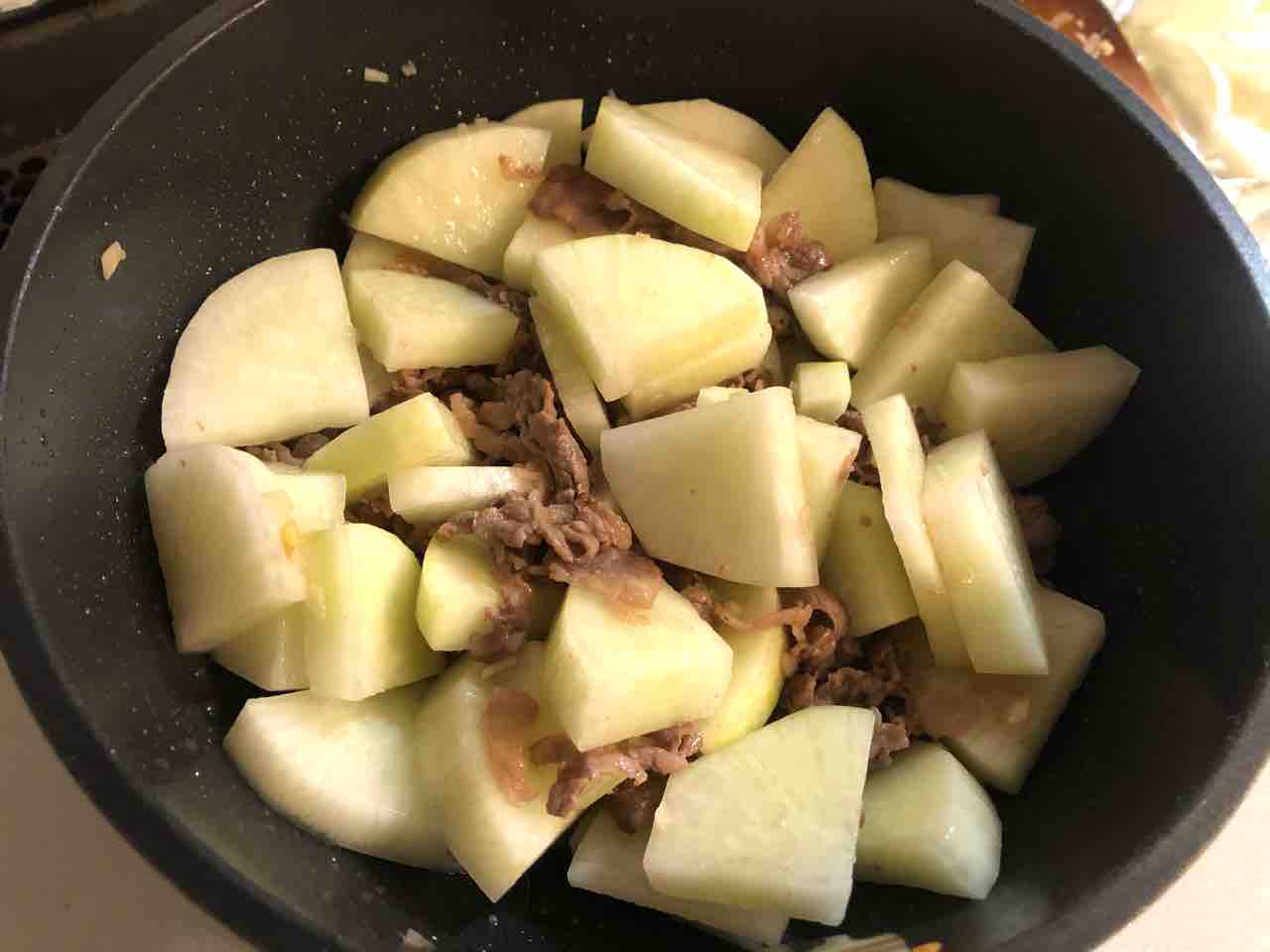 韓国のスープ ソゴギムグッ風 大根と牛肉のスープ 京都のチョイ悪主婦日記