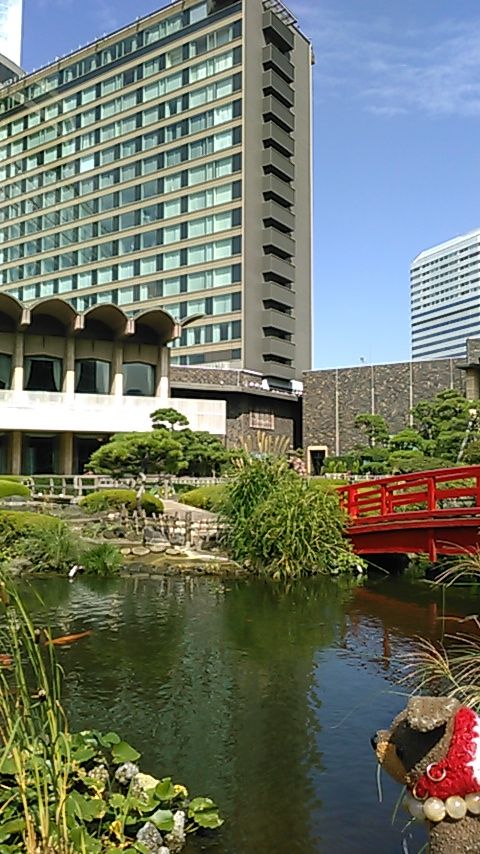 ホテルニューオータニの 清泉池 東京のオススメパワースポット 合気道月光流道場長 チョコ助と伊東健治の公式ブログ 骸 むくろ をつけていま一戦 ひといくさ せん