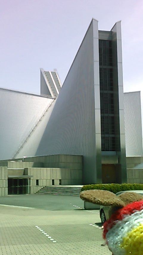 東京カテドラル聖マリア大聖堂 ルルドの洞窟 東京のパワースポット 合気道月光流道場長 チョコ助と伊東健治の公式ブログ 骸 むくろ をつけていま一戦 ひといくさ せん