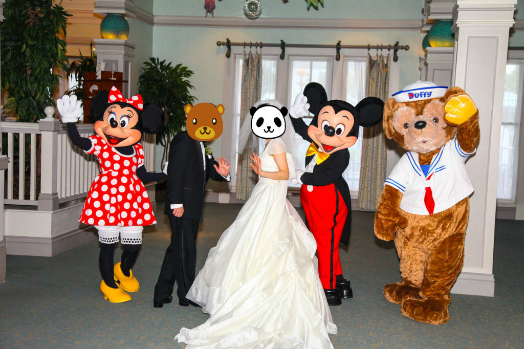 ディズニー フェアリーテイル ウェディング かにかにツアー