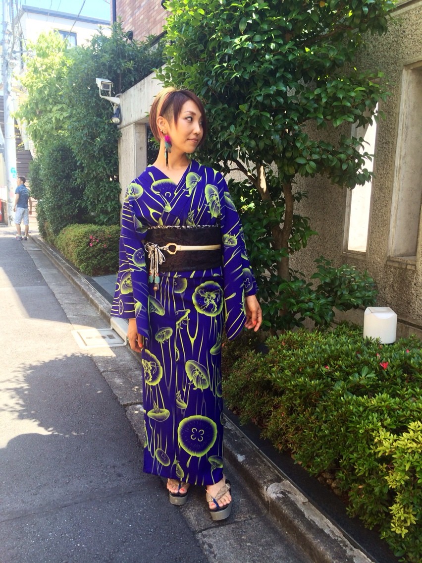 Irocaさんのミズクラゲ浴衣 Chokoとチョコと