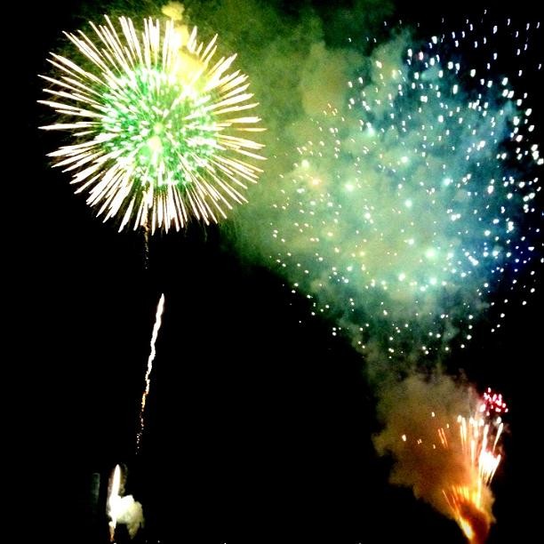 CHOKOとチョコと かんざんじ温泉灯篭花火大会