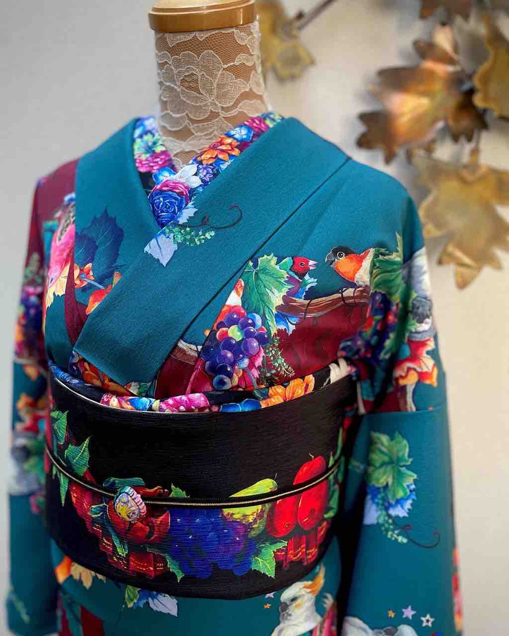 新作'humming' 着物 : CHOKOとチョコと