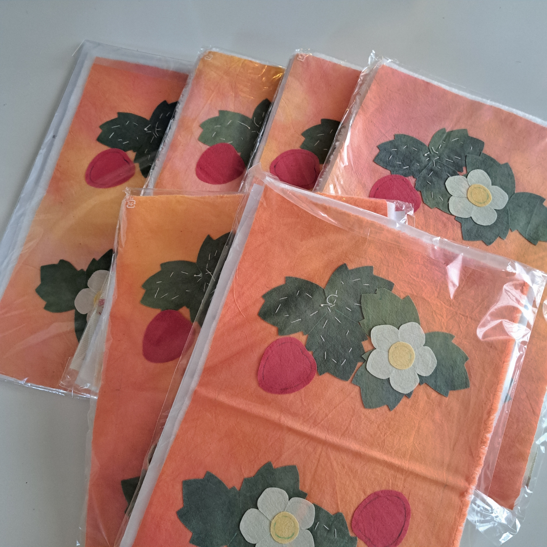 パッチワーク☆キット☆愛をこめて花束を☆別売り白地&ラティス