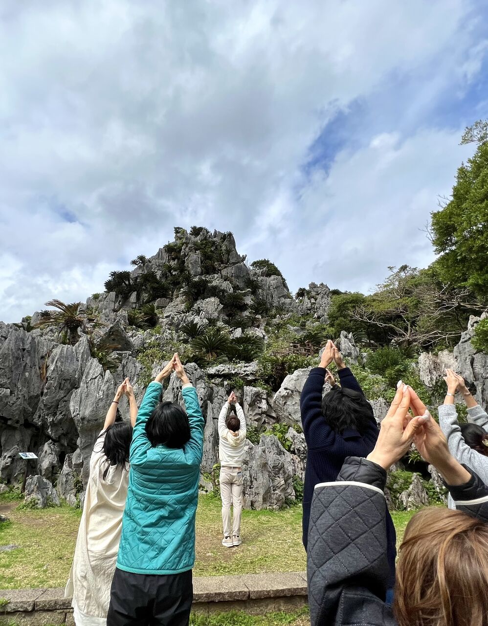 龍神レイキ 川島伸介 辺戸岬 大石林山 浜比嘉島 沖縄 御神業を終えて