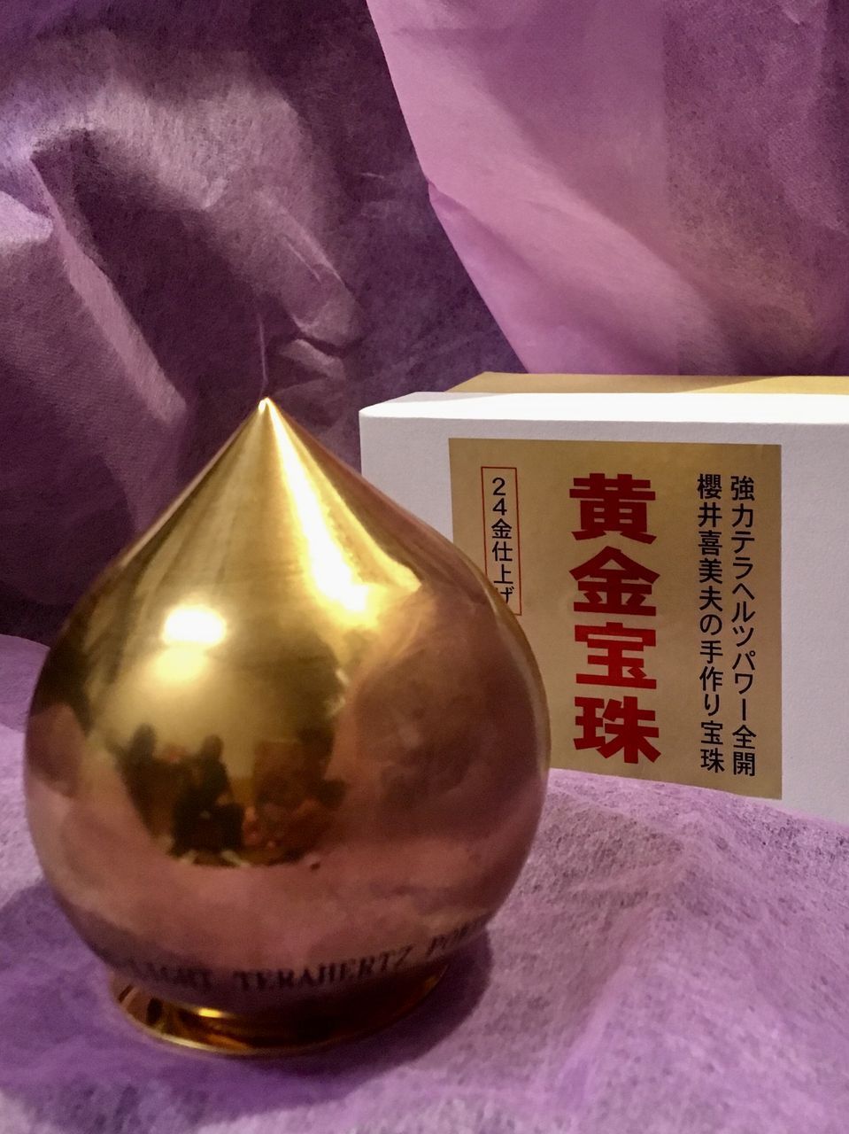 龍神龍人宝珠？ 櫻井喜美夫 京都発明光房 電磁波低減 テラヘルツ ゼロ磁場