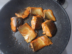 鮭の甘酢照り焼き190729-P3