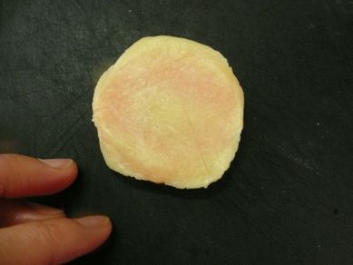 まんまるにんじんクッキー成型終