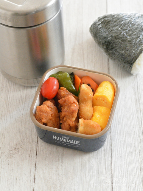 お弁当240420‗唐揚げコロッケ