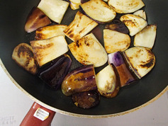 焼きなすと車麩の大葉にんにく冷浸しP3