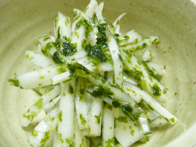 うどののり塩ナムル