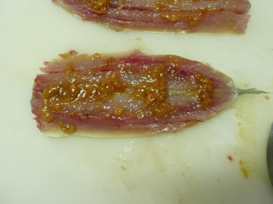 いわしの梅みりん挟み焼塗り