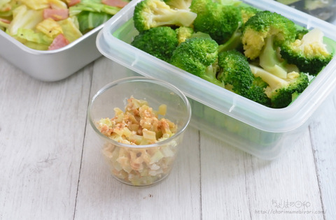 作り置き晩ごはん230323_ブロッコリー