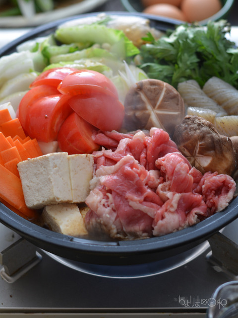 トマトすき焼き2