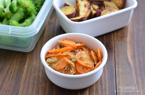 作り置き210710_じゃこにんじん