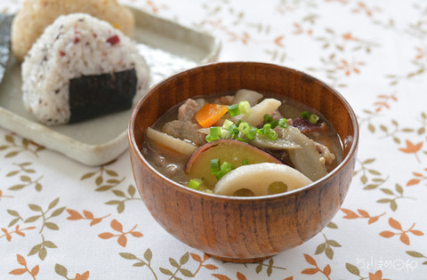 大森屋料理教室_さつま豚汁