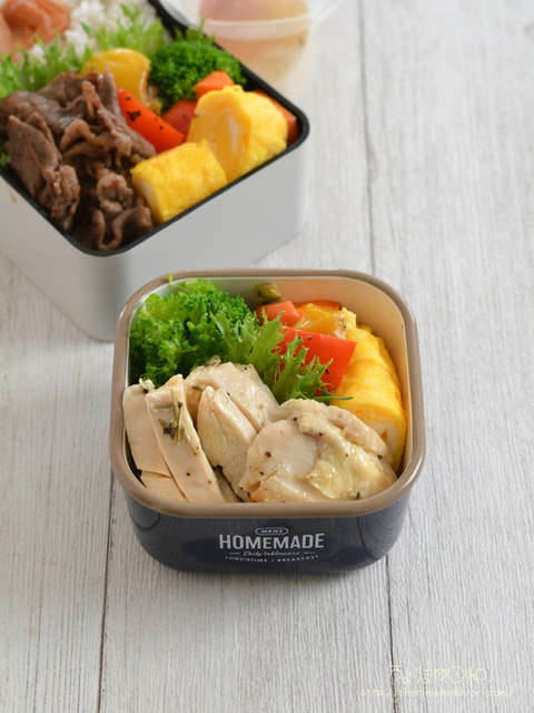 お弁当230712_グリルローズマリーチキン