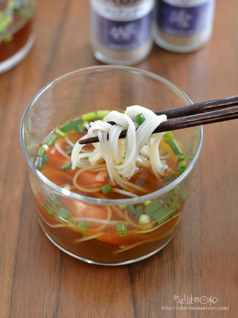 昼ごはん200805_ふり足しそうめんつゆ3