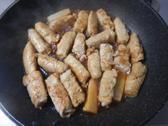 豚巻き大根のしょうが焼き200903-P4