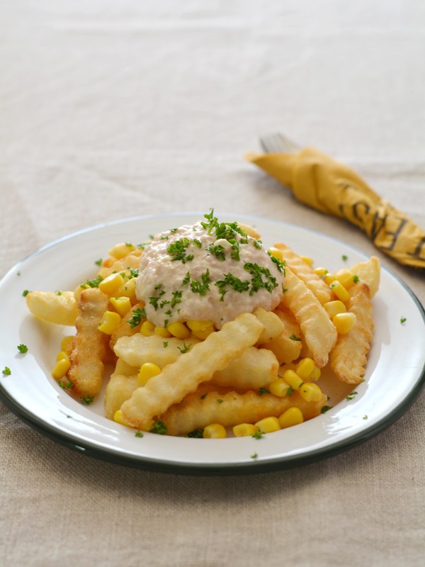 サワークリームオニオン風味のツナポテト 冷凍フライドポテト ツナ 焼き 揚げ 炒め 魚介類 ちょりまめ日和 ちょりママ 西山京子 オフィシャル料理ブログ Powered By ライブドアブログ