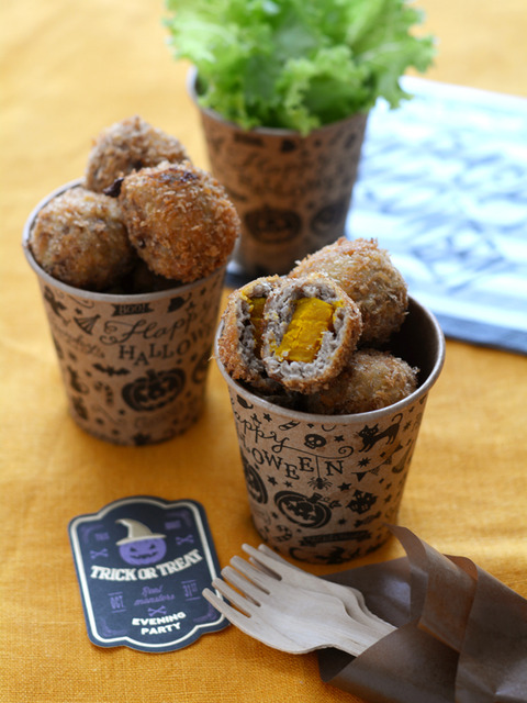 ごろっとかぼちゃのメンチカツR