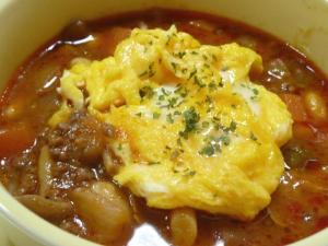 具沢山サンの酸味とコクのうまスープ