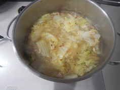 白菜ベーコンのスープ煮190212-P3