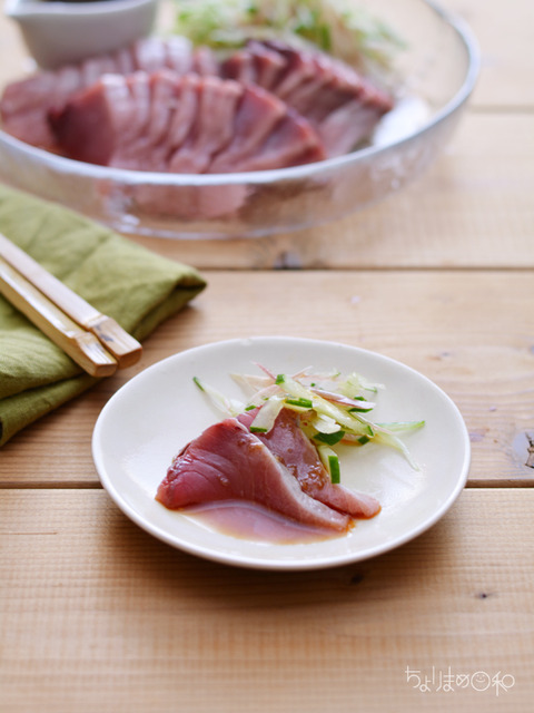 にんにく刺身醤油