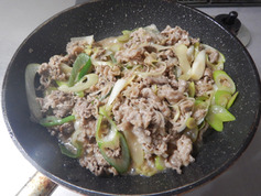 ねぎポン牛炒め190425-P3