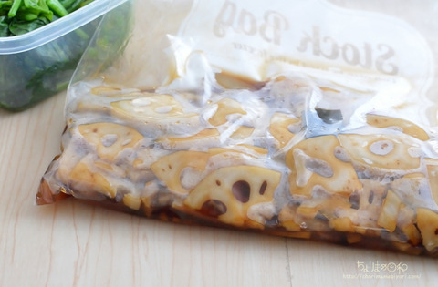 作り置き240227_れんこん甘酢しょうゆ漬け