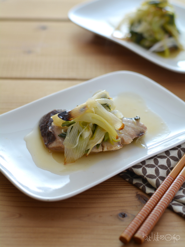 ブリのねぎホイル焼き グリルにおまかせ の晩ごはん 焼き 揚げ 炒め 魚介類 ちょりまめ日和 ちょりママ 西山京子 オフィシャル料理ブログ Powered By ライブドアブログ