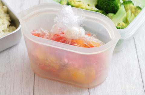 作り置き230313_パプリカのはちみつ酢漬け