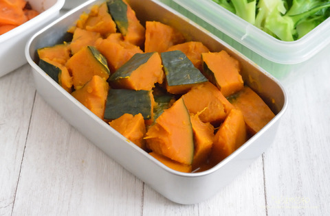 作り置き220903_かぼちゃの吟だし煮