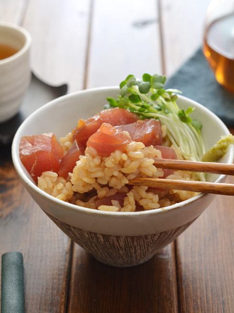 番茶めしのまぐろ丼R4