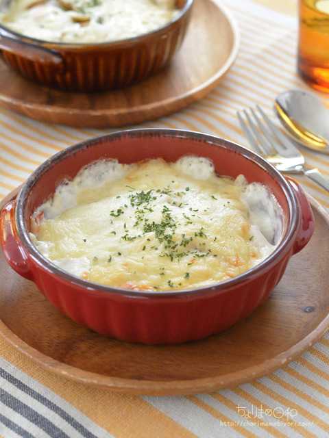 ソース不要!新じゃがグラタン_macaroni2204
