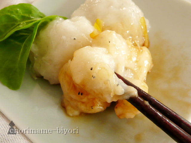 お醤油がオススメ!