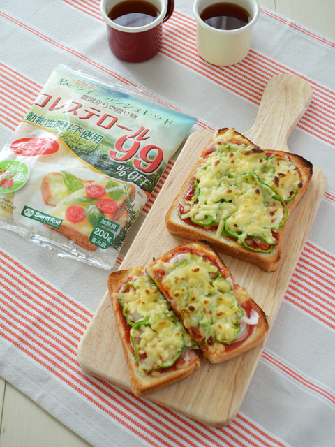 ヴィーガンシュレッドチーズトーストR2