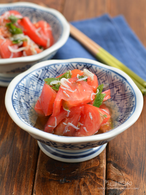 トマトの酢の物210728