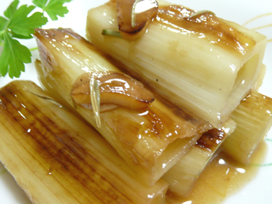 ネギのローズマリー白ワインマリ２