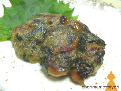 もちむにっ♪なめわかめの大根もち