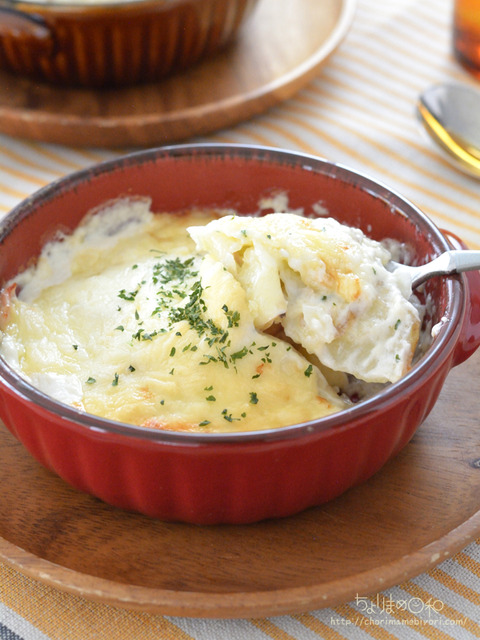 ソース不要!新じゃがグラタン_macaroni2204-3